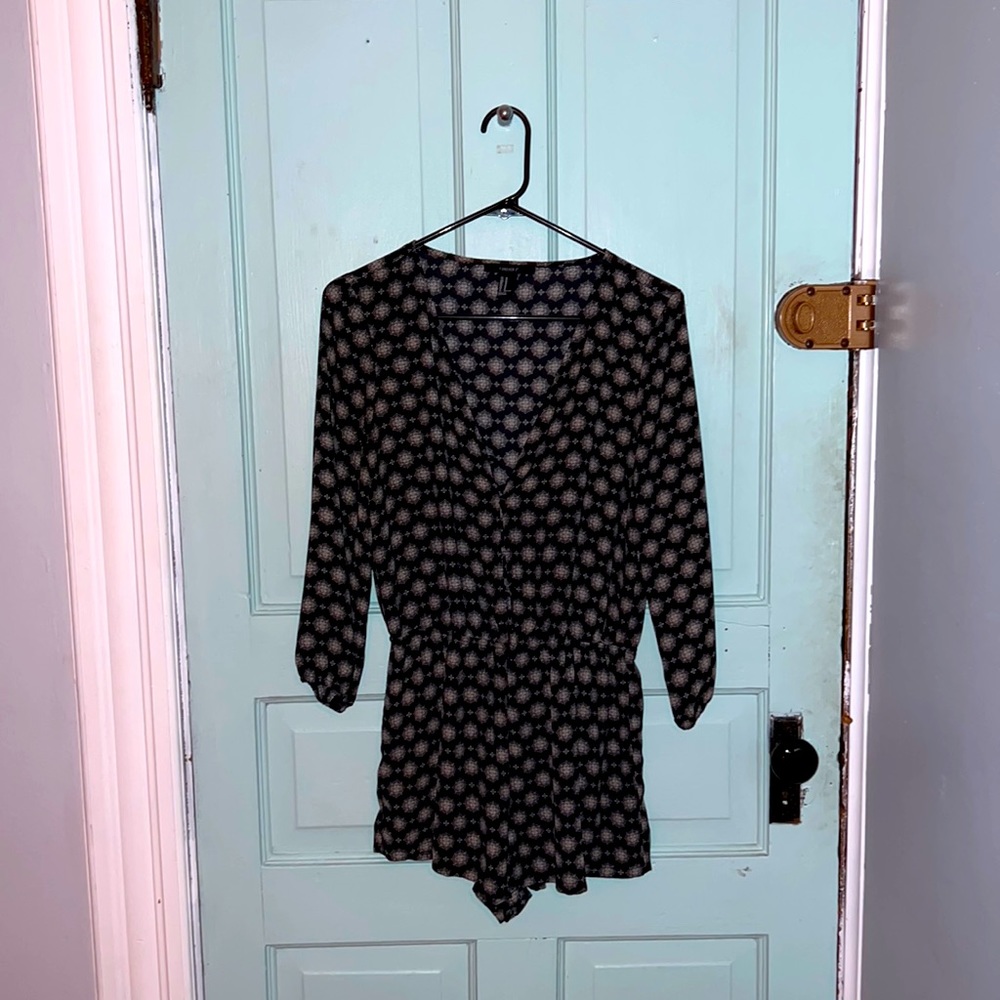 3/4 Sleeve Romper